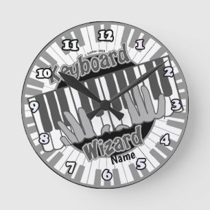 Ronde Horloge Keyboard Wizard