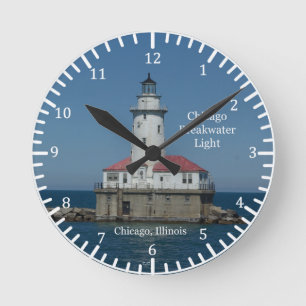Ronde Horloge légère de Chicago Breakwater