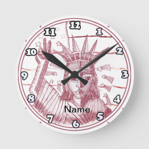 Ronde horloge Liberty Peace