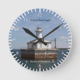 Ronde Horloge lumineuse à 14 pieds