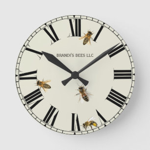 Ronde Horloge magasin de l'abeille du travailleur