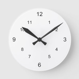 Ronde Horloge - modèle 2
