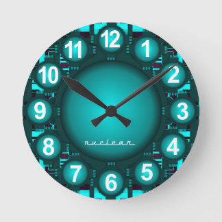 Ronde Horloge nucléaire haute technologie