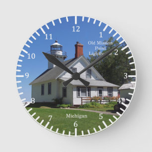 Ronde Horloge Old Mission Point Lighthouse