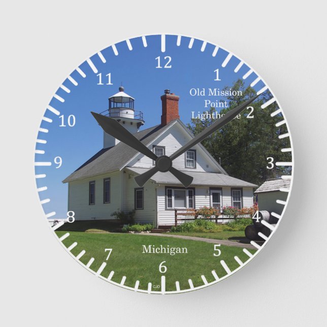Ronde Horloge Old Mission Point Lighthouse (Recto)
