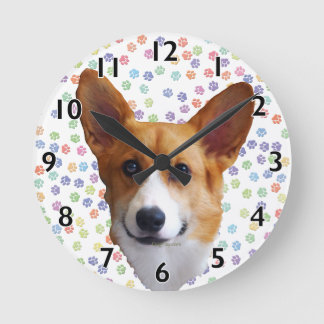 Ronde Horloge Pembroke Welsh Corgi