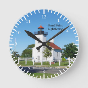 Ronde Horloge Sand Point Lighthouse Escanaba