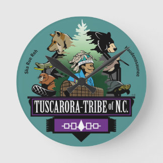 Ronde Horloge tribale par ~Tuscarora Tribe du NC ~ ~