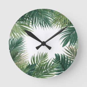 Ronde Horloge tropicale botanique