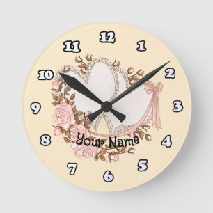 Ronde Horloge Two Hearts