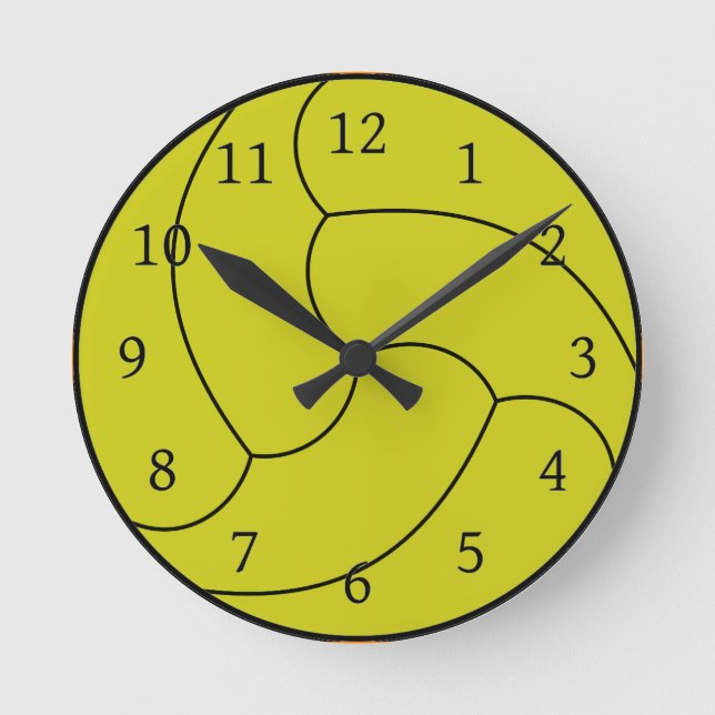 Ronde Horloge volleyball (Recto)