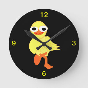 Ronde Horloge Whacky Bird
