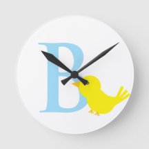 Lettre B - Horloge initiale