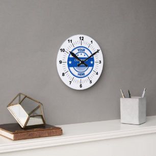 Ronde NOUVEAU ! Horloge murale, Acrylique Rond 8"