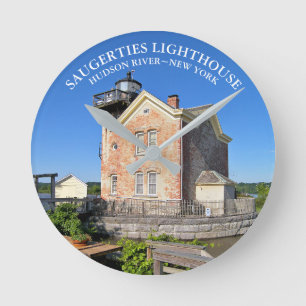 Ronde Phare de Saugerties, horloge de New York