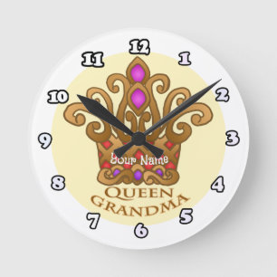 Ronde Reine grand-mère horloge