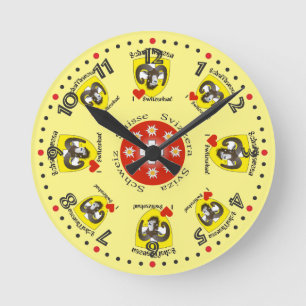 Ronde Schaffhouse - Suisse - Svizzera - Svizra horloge