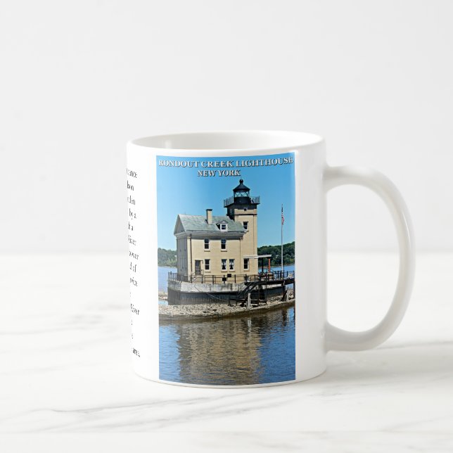 Rondout Creek Lighthouse, New Yorker Tasse (Rechts)