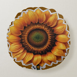 Ronds Tournesol Coussins rond