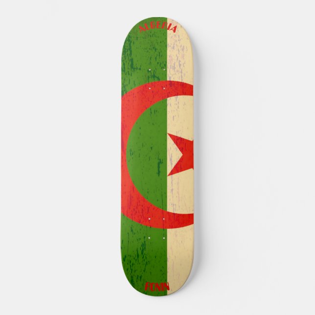 RONIN Algeria Apex Pro Flaggenflagge Skateboard De (Vorderseite)