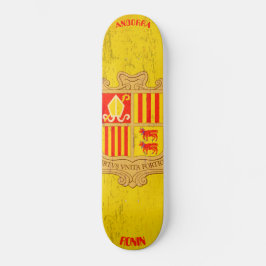 RONIN Andorra Apex Pro Flag Skateboard Deck