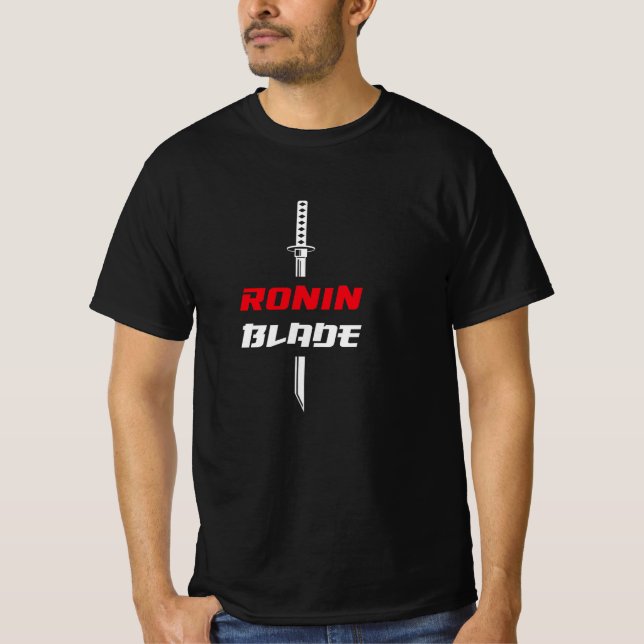 Ronin Blade Samurai Katana T-Shirt (Vorderseite)