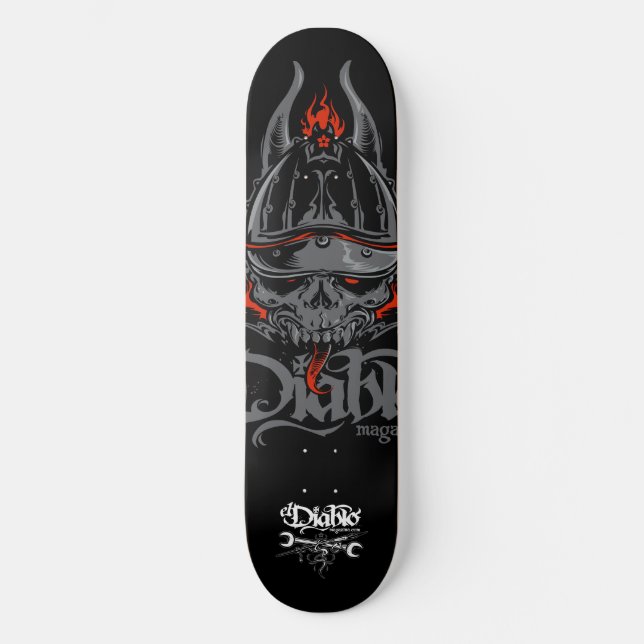 Ronin; Der Teufel Mag | Skateboard Deck (Vorderseite)
