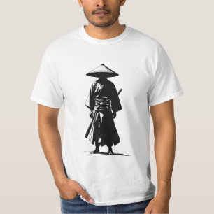Ronin Spirit - Minimalistisches Samurai-T-Shirt T-Shirt