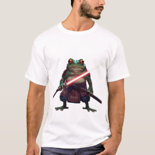 "Ronin Toad" Samurai-Frosch-Grafik-T-Shirt – Fanta T-Shirt