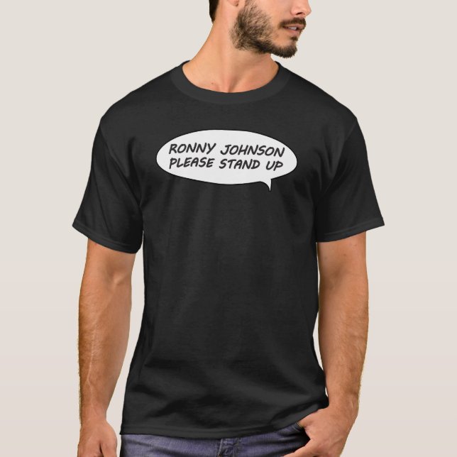 Ronny Johnson T-Shirt (Vorderseite)