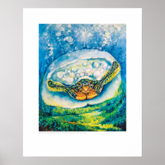 Röntgen-Abdeckung Art - SeaTurtle CT Pelvis von L. Poster