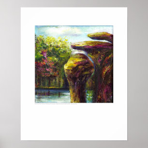 Röntgen-Deckkunst - Shoulder Boulder von L. Rainey Poster