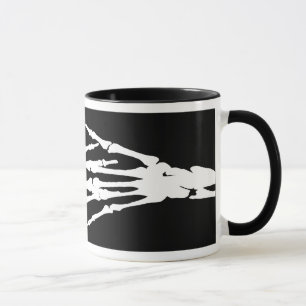 Röntgen-Knochenhandschuhe Tasse