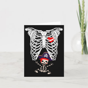 Röntgen Skeleton Funny Pregnancy Karte