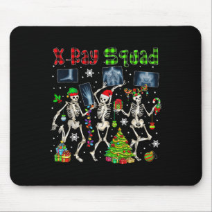 Röntgen-Team Weihnachten Drei Santa-Rentier-Elf Rö Mousepad