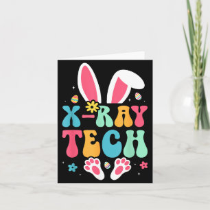 Röntgen-Tech-Hasen-Eier Radiologie Ostertag Karte