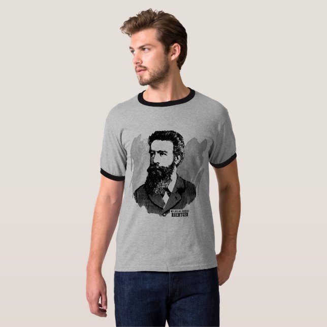 Röntgen Wilhelms Konrad T-Shirt (Vorne ganz)