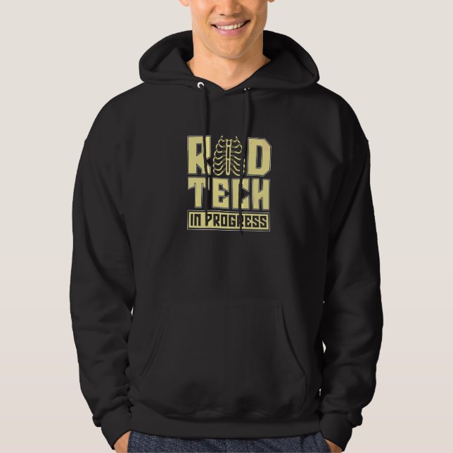 Röntgenassistent in Ausbildung Röntgenassistenten  Hoodie (Vorderseite)