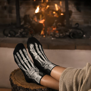 Röntgenfüße Nachhaltige Premium-Crewsocken Socken