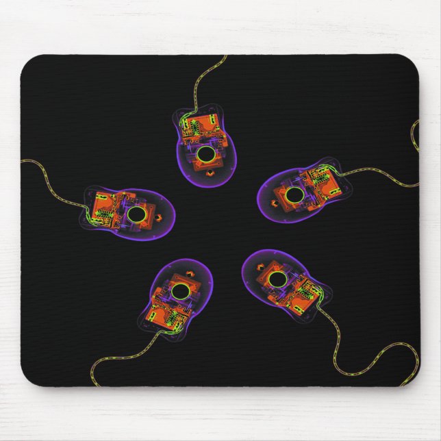 Röntgenstrahl-Computer-Mäuse ursprünglich Mousepad (Vorne)