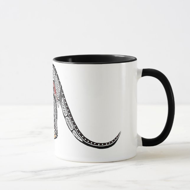 Röntgenstrahl-Känguru Tasse (Rechts)