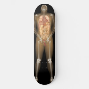 Röntgenstrahl-Mann-Plattform - Longboard Skateboard