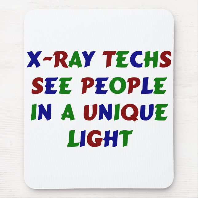 Röntgenstrahl-Technologie-Mausunterlage Mousepad (Vorne)