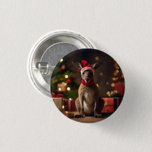 "Roo-dolph's Holiday Hop: Ein festes Wunderland" Button