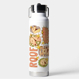 Roof Club / Hunde-Illustrationen Trinkflasche