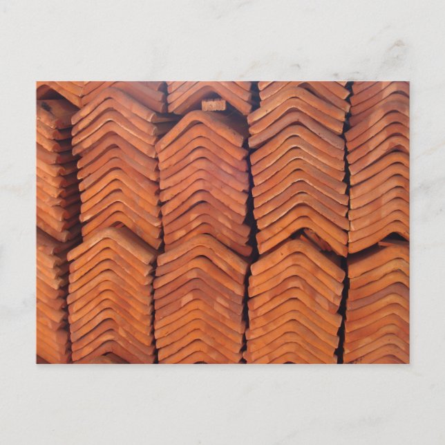 Roof Tiles vietnam Postkarte (Vorderseite)