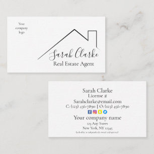 Roof Top Business Card Visitenkarte