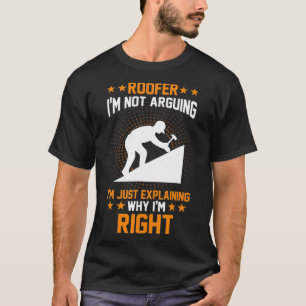 Roofer-Dachgeschenk T-Shirt