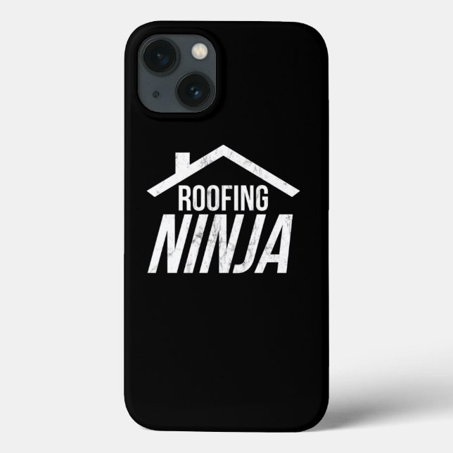Roofer Design Funny Ninja Roofing Work Profession  Case-Mate iPhone Hülle (Rückseite)