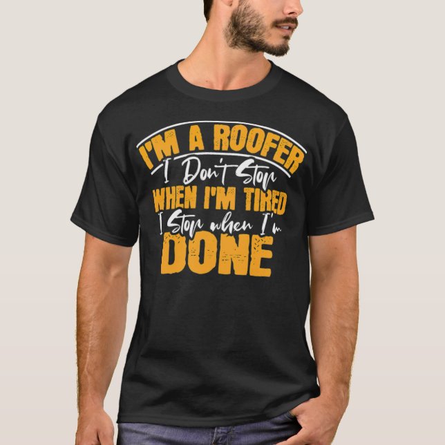 Roofer Donuts Donuts Eavator Junge Donut Party T-Shirt (Vorderseite)